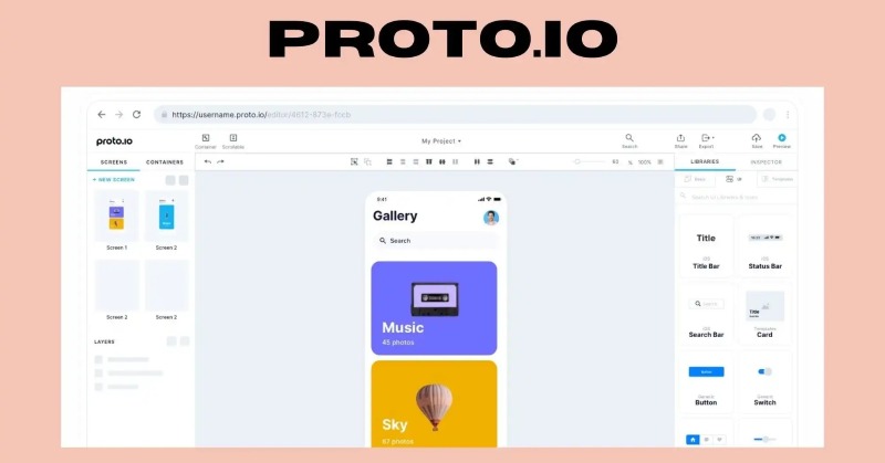 Top phần mềm thiết kế UI UX tốt