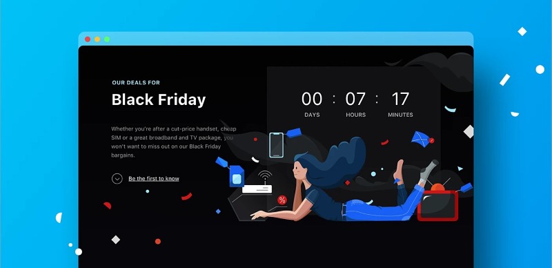 Trang trí web sự kiện