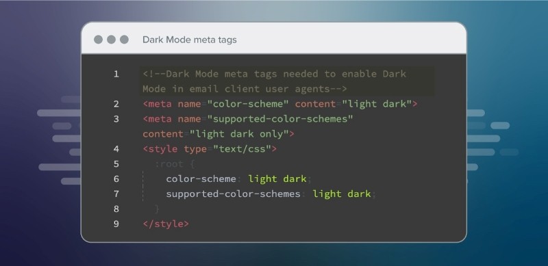 Triển khai dark mode