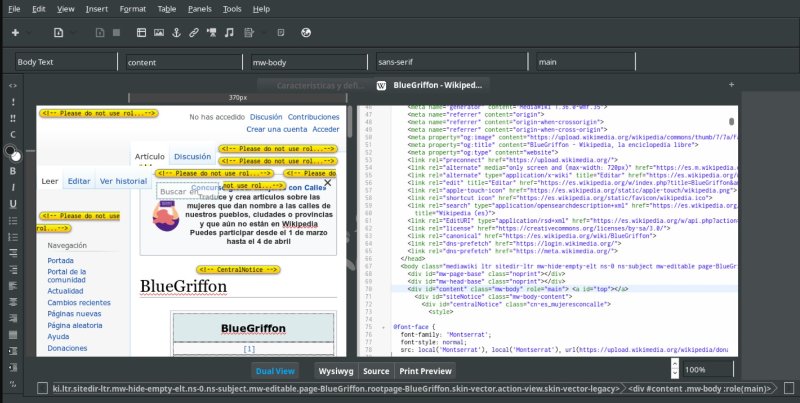 Trình soạn thảo Bluegriffon