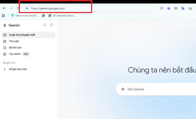 Truy cập Gemini Truy cập Gemini