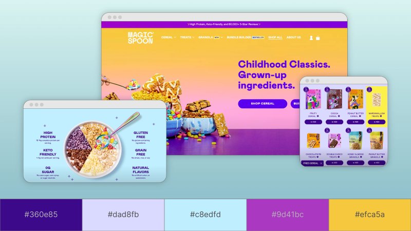 Tự tạo website color scheme