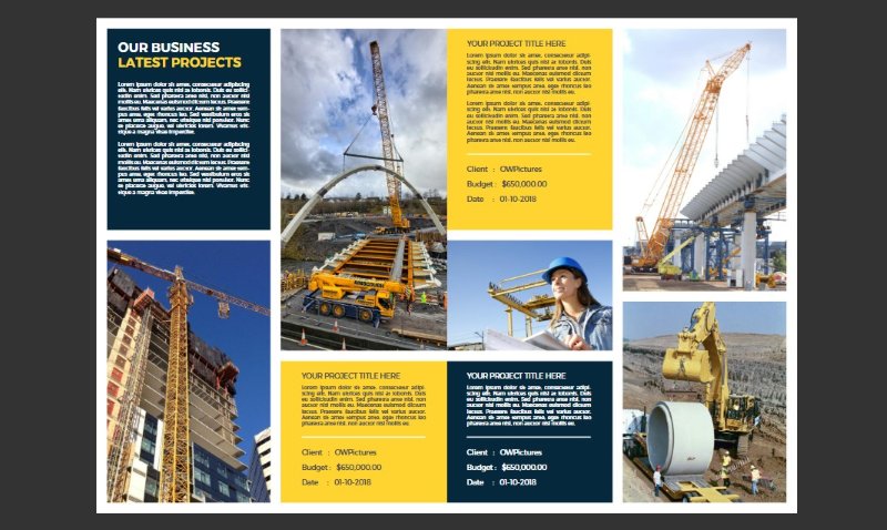 Tuyển tập các mẫu profile xây dựng đẹp