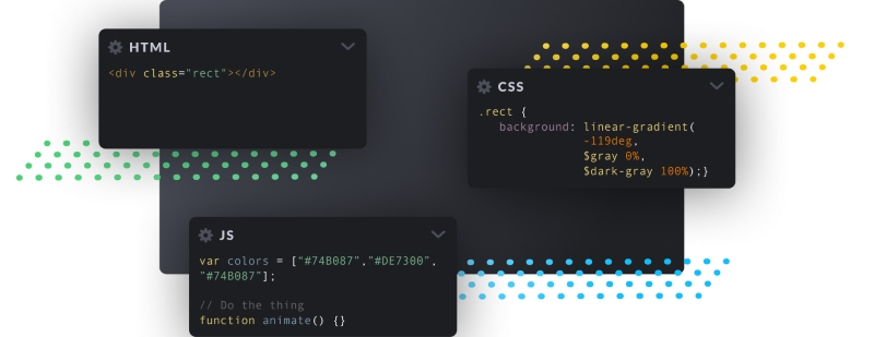 Ứng dụng của CodePen Ứng dụng của CodePen