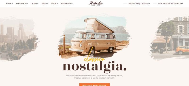 Vintage web design