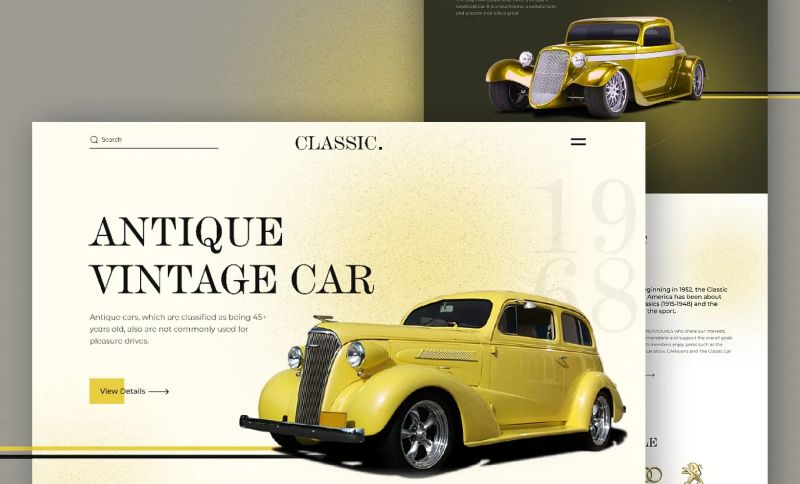 Vintage website