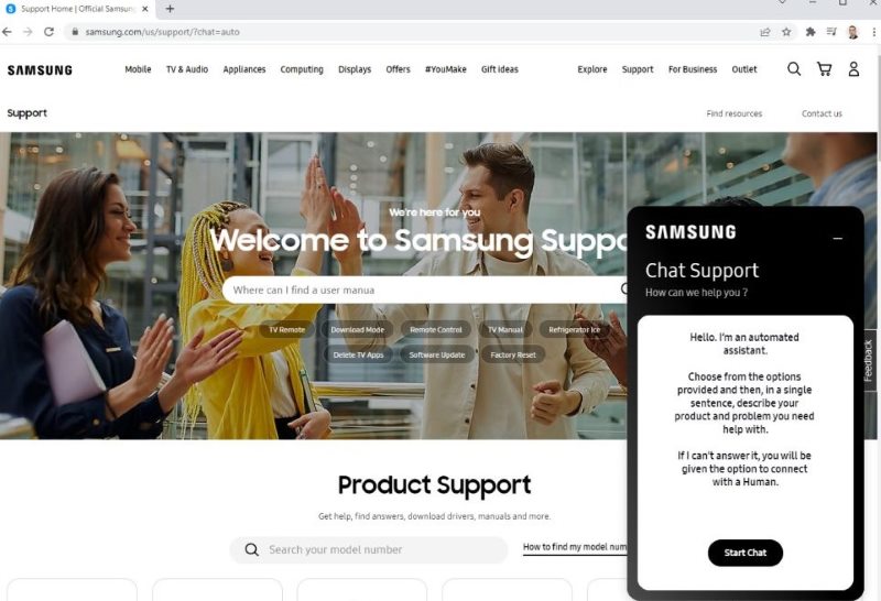 Web đẹp Samsung