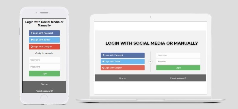 Web login