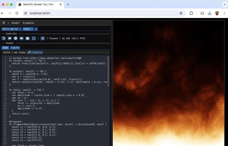 WebGPU web