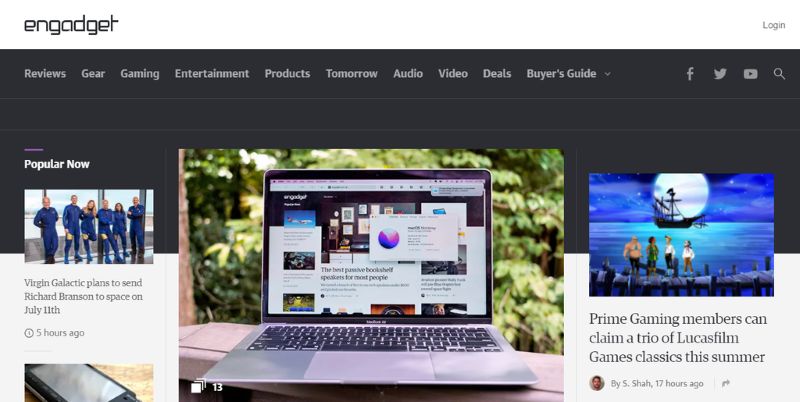 Website công nghệ nổi tiếng