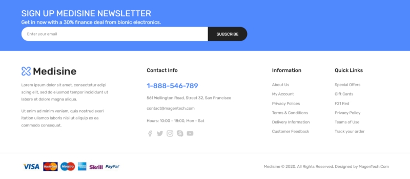 Website thiết bị y tế