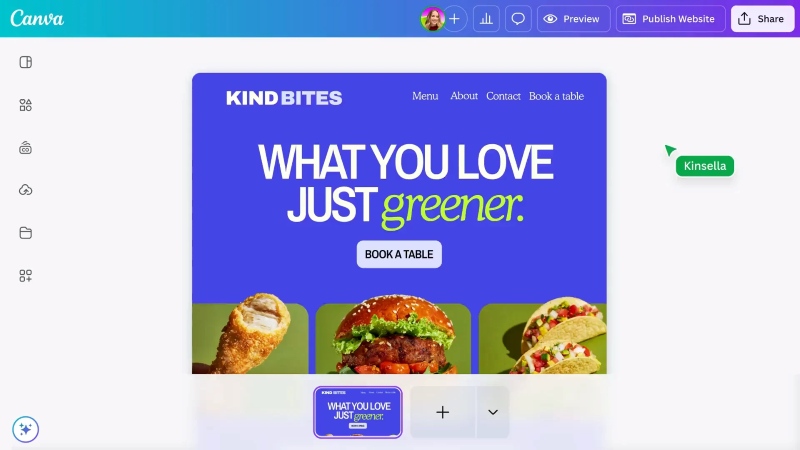 Xây dựng website với Canva Xây dựng website với Canva