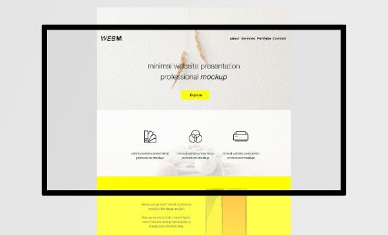 Xu hướng minimal website