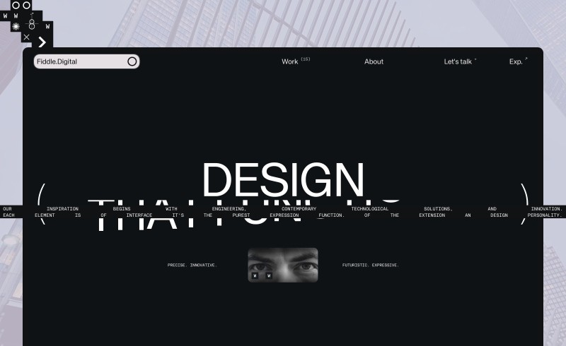 Xu hướng visual hierarchy website