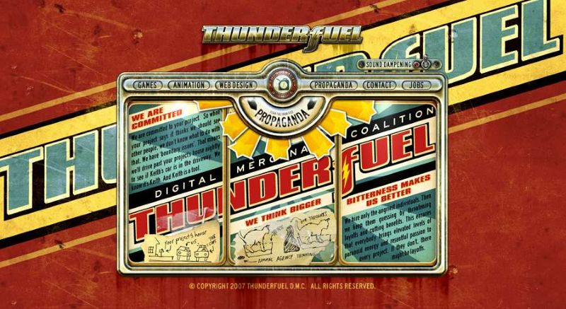 Ý tưởng vintage web design