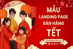 Các mẫu landing page Tết giúp bùng nổ doanh số dịp cuối năm