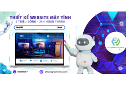 Thiết kế website máy tính | Giao diện, tính năng, thiết kế