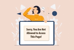 Khắc phục lỗi Sorry you are not allowed to access this page
