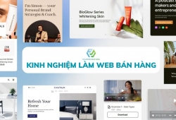 Kinh nghiệm làm web bán hàng​ online giúp bạn x3 doanh số