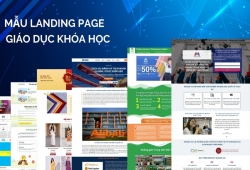 Các mẫu thiết kế landing page khóa học thu hút học viên