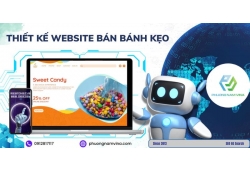 Thiết kế website bánh kẹo