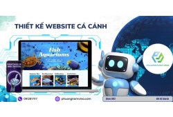 Thiết kế website cá cảnh