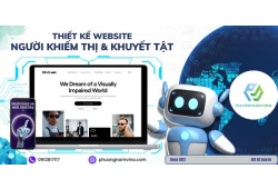 Thiết kế website cho người khiếm thị, khuyết tật