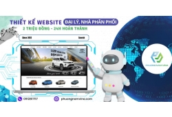 Thiết kế website đại lý, nhà phân phối