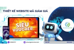 Thiết kế website mã giảm giá