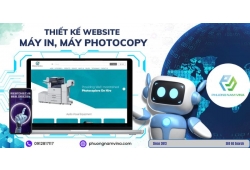 Thiết kế website máy in, máy photocopy