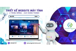 Thiết kế website máy tính