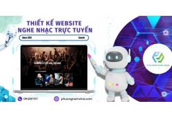 Thiết kế website nghe nhạc