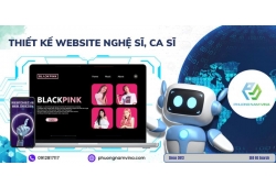 Thiết kế website nghệ sĩ, ca sĩ