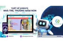 Thiết kế website nhà trẻ, trường mầm non
