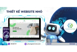 Thiết kế website nhỏ chuyên nghiệp, giá rẻ, triển khai nhanh