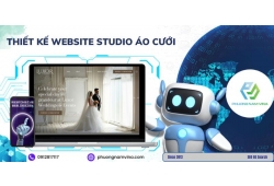Thiết kế website studio áo cưới