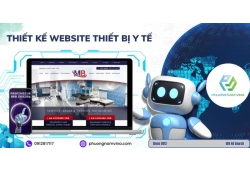 Thiết kế website thiết bị y tế