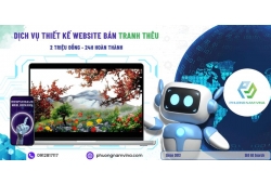 Thiết kế website tranh thêu