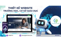 Thiết kế website trường học, cơ sở giáo dục