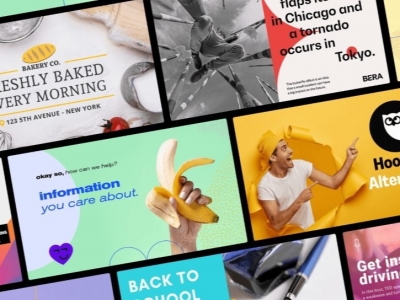 Các mẫu banner website đẹp xuất sắc giúp nâng tầm giao diện