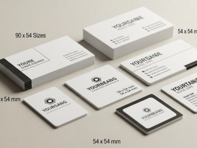 Kích thước name card chuẩn là bao nhiêu? Cập nhật mới nhất