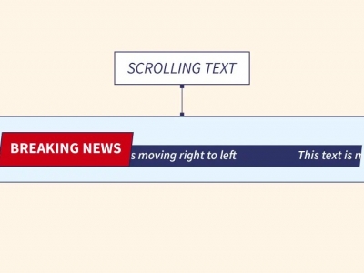 Scrolling text là gì? Cách tạo hiệu ứng chữ chạy trên website