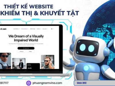 Thiết kế website cho người khiếm thị, khuyết tật