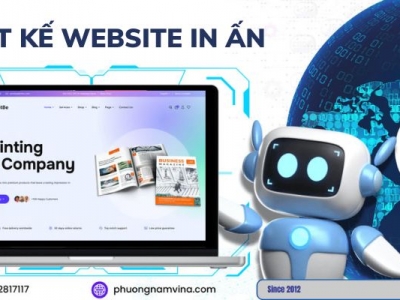 Thiết kế website in ấn