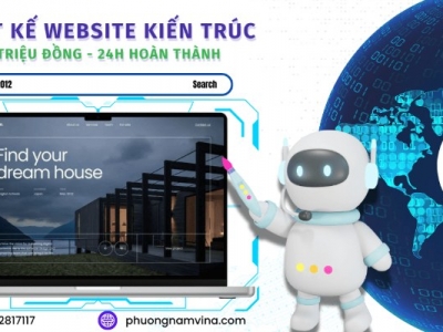 Thiết kế website kiến trúc