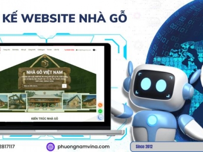 Thiết kế website nhà gỗ