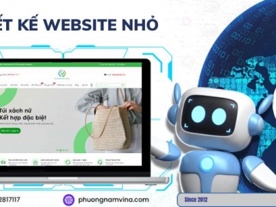 Thiết kế website nhỏ chuyên nghiệp, giá rẻ, triển khai nhanh