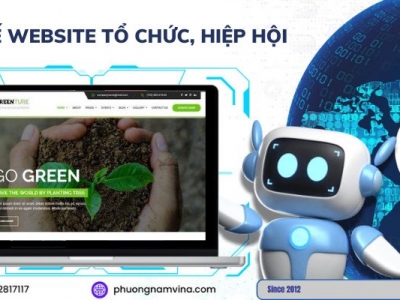 Thiết kế website tổ chức, hiệp hội