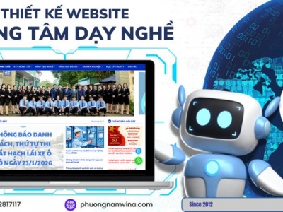 Thiết kế website trung tâm dạy nghề
