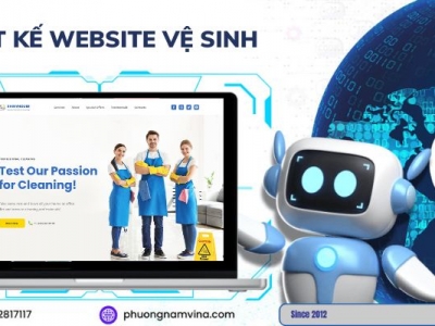 Thiết kế website vệ sinh